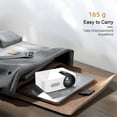 thumbnail image 2 of YT100 White Mini Home Projector Projector Portable Mini Home Theater, 2 of 5