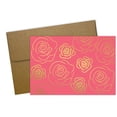 thumbnail image 2 of Great Papers! Gold Roses Glossy Personal Notecard Pink/Gold 50/Pack (2020153), 2 of 5