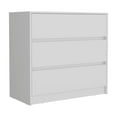 thumbnail image 5 of Dresser 31"H, 3 Drawers, Chest of Drawers, White, 5 of 7