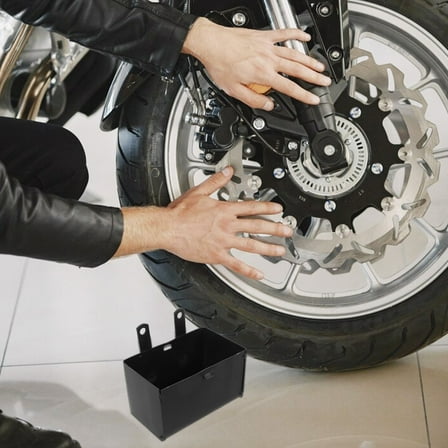 CIMAXIC Motorcycle Parts Motorcycle Battery Holder Metal 1Set