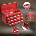thumbnail image 6 of Barara King Portable Garage Mechanic Tool Cabinet Box with 3 Drawers, 6 of 9