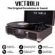 thumbnail image 3 of Tocadiscos portátil Victrola Vintage con Bluetooth y Altavoces integrados Tres velocidades Magenta VSC-550BT-MAG, 3 of 3