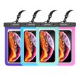 thumbnail image 1 of Funda para teléfono móvil Newppon, paquete de 4 unidades, impermeable, de 7.2 pulgadas, 1 of 7