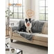 thumbnail image 3 of FEANDREA Manta Impermeable para Perros, para Perros Medianos y Grandes, Gatos, 152 x 127 cm, XL, Reversible, Protección para Sofá, Cama, Lavable a Máquina, Gris, 3 of 5