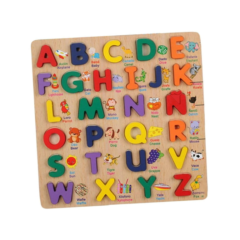 Puzzle de madeira – ABC Escolar