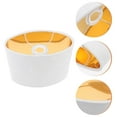 thumbnail image 3 of Oval Lamp Shades 1Pack White Velvet Protection Suitable for Bedside Use, 3 of 4