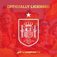 thumbnail image 6 of Icon Sports Officially Licensed Royal Spanish Football Federation Cotton T-Shirt - Unisex Adult - RFEF126CT Red S, 6 of 6