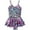E/Pink Leopard, variant on URMAGIC URMAGIC 4-12T Child Girls One Piece Leopard Swimsuit Ruffle Spaghetti Bathing Suit Swimwear