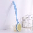 thumbnail image 3 of Bath Brush, Shower Body Brush With Bristles And Loofah, Back Scrubber, 3 of 5