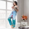 thumbnail image 6 of Picia Lighthouse Sea Port Womens Soft Woven Cotton Elastic Waistband Sleep Pajama Pant Lounge Sleep Pant With Pockets And Drawstring-X-Large, 6 of 9