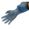 Blue Vinyl Disposable Gloves Powder Free Industrial Grade 5 Mil - Size: S/M/L/XL