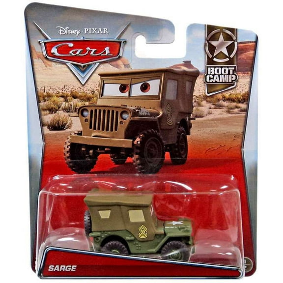 Disney Cars Boot Camp Sarge Diecast Car