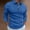 Blue, variant on Lilgiuy T Shirts for Men Casual Buttons Beach Non-positioning Print Turn Down Long Sleeve Shirt Blouse Streetwear