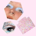 thumbnail image 3 of Fiudx Pegatinas de Diamantes de Imitación, Decoración Acrílica de Alto Brillo para Rostro y Uñas, Pegatinas de Perlas Adhesivas Fáciles de Despegar, Manualidades y Personalización con Estilo, Maquill, 3 of 4