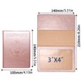 thumbnail image 7 of Fyrome Passport and Vaccine Card Holder Combo, Passport Holder with Vaccine Card Slot Waterproof, Synthetic Leather Passport Case Protector Cover with 3D Embossed Patterns for Men and Women, 7 of 7