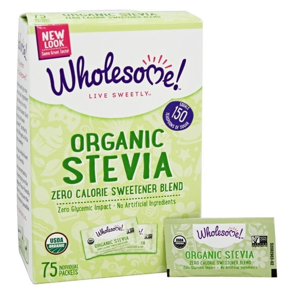 Wholesome! - Organic Stevia - 75 Packet(s)