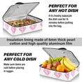 thumbnail image 5 of Iauyy Casserole Carrier for Hot Food Insulated Casserole Travel Carry Bag with Lid Food Warmer Bag for Party/Picnic,Snowflakes, 5 of 7