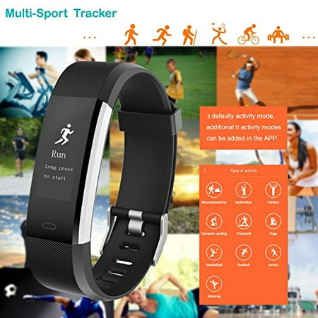 smart fit slim watch & activity tracker