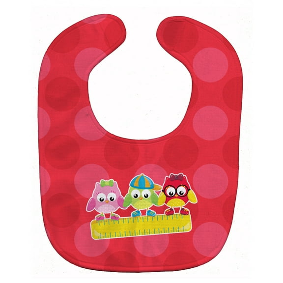 Back to School Birds Baby Bib