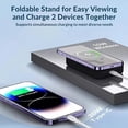 thumbnail image 3 of For IPhone 15 14 13 12 Pro Max 5000mAh Magnetic Power Bank Wireless Fast Pro Portable Charger black, 3 of 5