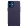 thumbnail image 1 of Apple Étui en Cuir pour iPhone 12 mini avec MagSafe - Violet Foncé, 1 of 3
