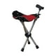 thumbnail image 2 of Bastón portátil,Bastón con asiento portátil y plegable,Bastón ajustable y plegable,Silla Bastón Telescópica de Acero Inoxidable,Bastón de senderismo para personas, 2 of 9