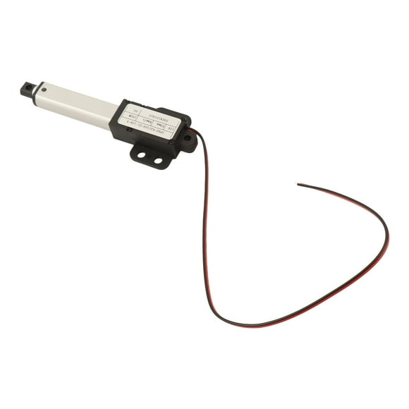 Actionneur Linéaire à Vis 12V T 50mm Course Mini Moteur d'Actionneur Linéaire Électrique avec Interrupteur de Fin de Course Interne pour Appareils Ménagers, Automobile, Industrie, Restauration, Installations de Ventilation