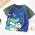 thumbnail image 6 of OVAFBAU Boys Short Sleeve T Shirts Kids Summer Tops Toddler Unisex T Shirt Graphic Short Sleeve Versatile Sleeveless Tops, 6 of 8