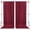 Burgundy, variant on AK TRADING CO. 10 feet x 8 feet Polyester Backdrop Drapes Curtains Panels with Rod Pockets - Wedding Ceremony Party Home Window Decorations - Black