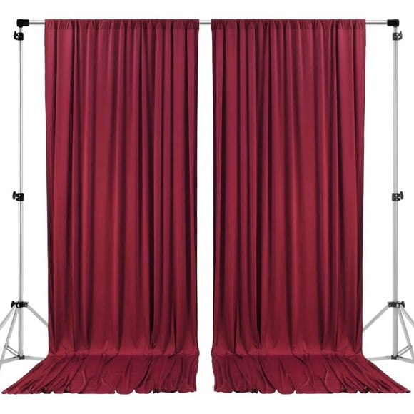 Cortinas de poliéster con telón de fondo AK TRADING CO., 3 x 3 m
