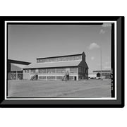 Historic Framed Print, United States Nitrate Plant No. 2, Reservation Road, Muscle Shoals, Muscle Shoals, Colbert County, AL - 22, 17-7/8" x 21-7/8"