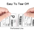 thumbnail image 3 of FungLam Thermal Labels, 4 inch x 6 inch, 250 Labels per Roll (2 Rolls), 3 of 8