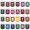 24 colors, variant on Fabric Dye Powder Pigment For Fabric Clothes Tshirts Hat Canvas Bag Scarf Sock 0.35oz/10g Powder Pigment for Paint