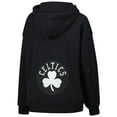 thumbnail image 3 of Women's Terez Black Boston Celtics Oversized Allover Gemstone Full-Zip Hoodie, 3 of 6