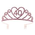 thumbnail image 1 of Corona de aleación para fiesta de cumpleaños, tocado, accesorio para el cabello para niña, tiara para niña, 1 of 7