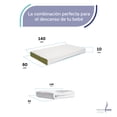 thumbnail image 2 of Pack Colchón de Bebé Baby Essential + Protector - 140 x 80 x 10 cm, 2 of 5