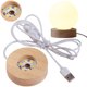 thumbnail image 1 of Venta Directa Fábrica Nocturna LED Base Soporte Adorno Enchufable USB (C) Registro 6 Cm Con Interruptor, 1 of 9