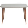 thumbnail image 4 of Manhattan Comfort Charles and Pell 5 Piece Dining Set in Off White, 4 of 7
