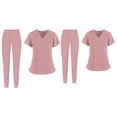 thumbnail image 1 of Conjunto de 2 Uds de de Enfermería para Mujer, Pantalones Superiores, , de Trabajo, 1 of 7