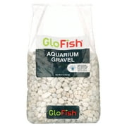 GloFish White Accent Gravel for Aquariums, 5-Pounds