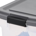 thumbnail image 5 of IRIS 58 lbs Dog Food Storage Container w/ Scoop, Dark Gray, 5 of 9