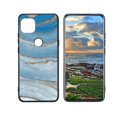 thumbnail image 1 of Compatible with Motorola G 5G Phone Case, Blue Marble 44 Case Men Women, Flexible Silicone Shockproof Case for Motorola G 5G, 1 of 1