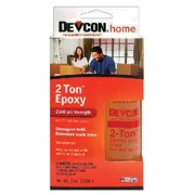 Devcon 33345 2-Ton Epoxy, Amber, Liquid, 9 Ounce, Box