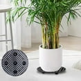 thumbnail image 3 of Plastic Pots for Plants Plastic Support for Dishes to Plant Base of Pot of Fabric Automatic Irrigation Use of Culture Bags Non-Woven Dishes to Plants Tray, 3 of 6