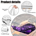 thumbnail image 3 of KUIFORTI Purple Camouflage ATV Seat Cover Waterproof 4-Wheeler Seat Covers Soft ATV Accessories Compatible with Polaris Sportsman Honda Rancher Foreman Scrambler, 3 of 4