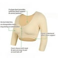 thumbnail image 4 of S-5XL Big Size Arm Shaper for Women Post Surgery Push Up Bra Compression Long Sleeves Corset Corrector Front Closure Seamless Shapewear Womenswear Comfort Sexy Basic, 4 of 9