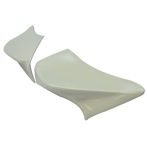 Ikon Motorsports Compatible with 2013-2016 Scion FR-S/2013-2020 Subaru BRZ/2017-2020 Toyota 86 Painted #37J Whiteout Pearl Side Spoiler