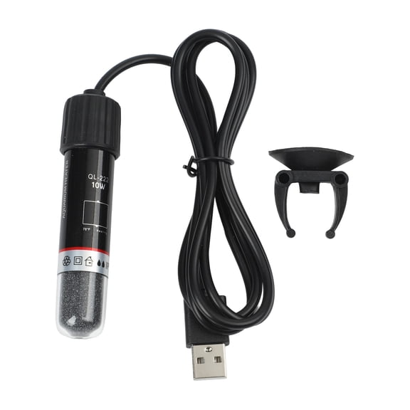 Homena 10 Watt USB Heater with Automatic Thermostat for Small Aquariums and Pets