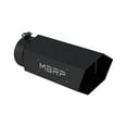 thumbnail image 4 of MBRP Universal Hex Tip 5in Inlet 16in Length w/ Logo - Black Coated, 4 of 4