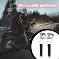 thumbnail image 3 of maskred 2piece Comfortable Foot Rest Easy To Install Motorcycle Accessories For Crash Bar Durable Stylish Electroplated color, 3 of 6